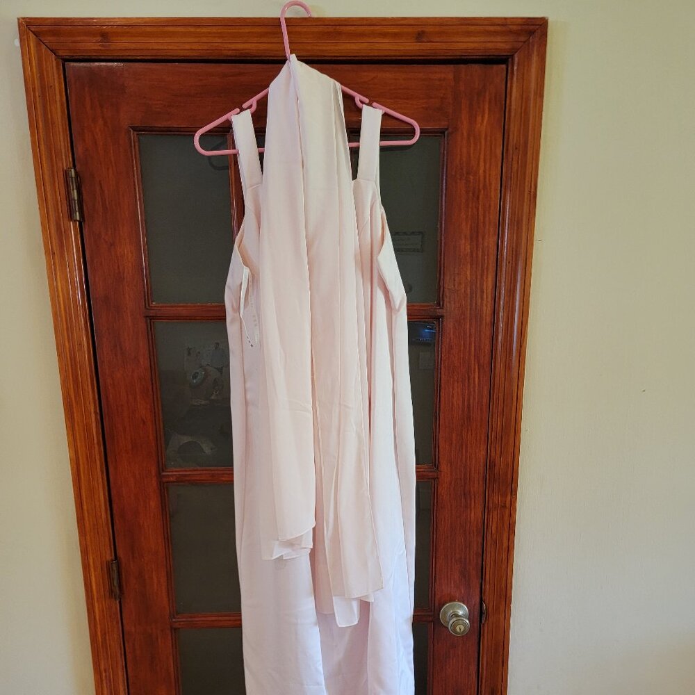 B.Scene light pink dress size 18